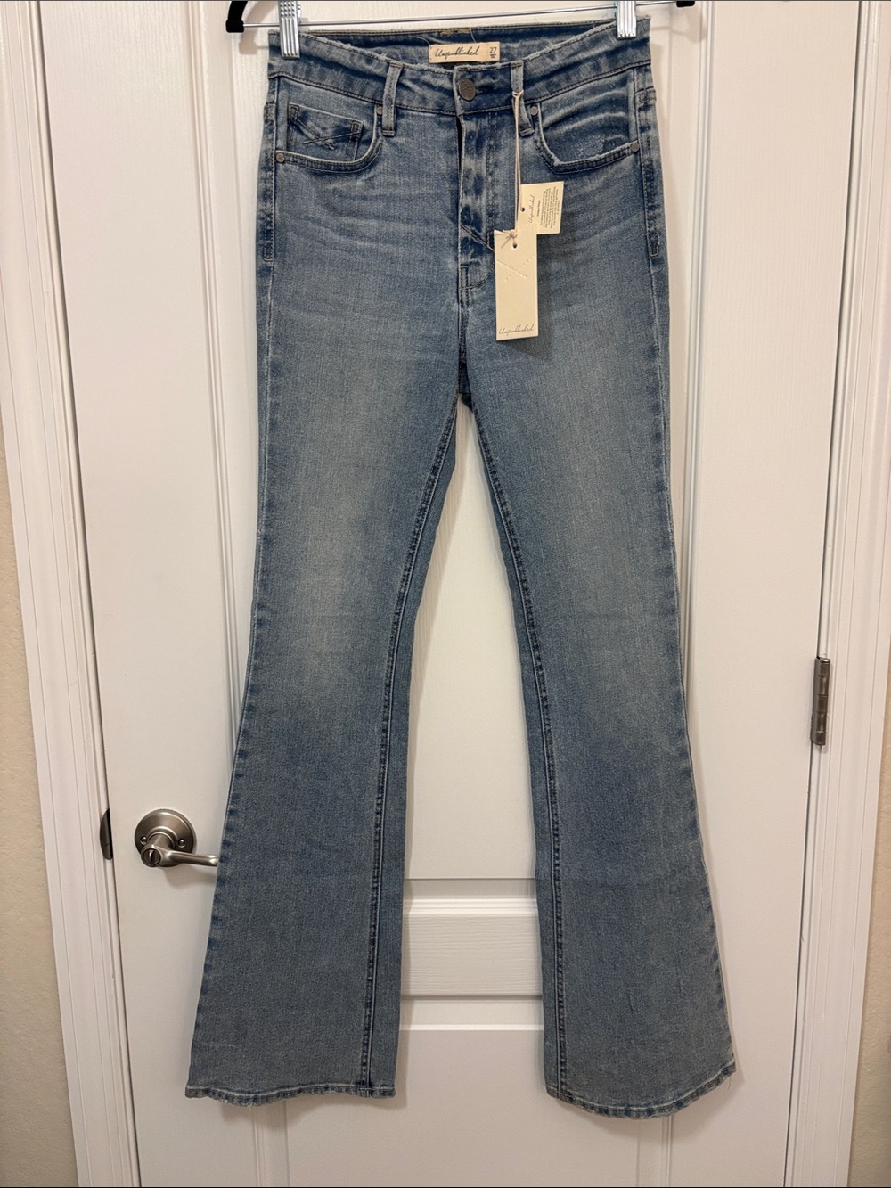 Unpublished Light Blue Flared Jeans